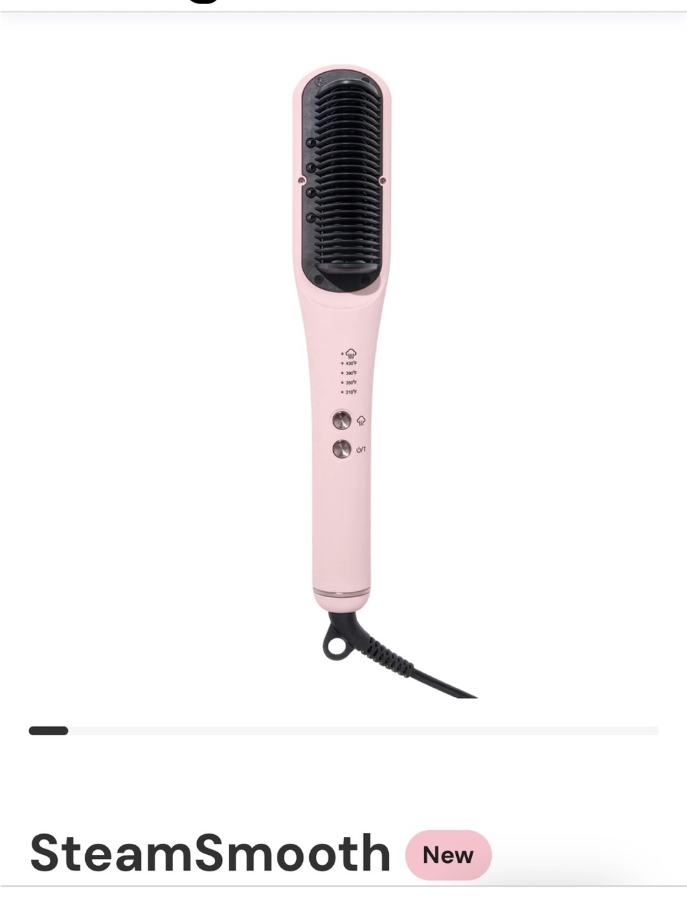 L’ange Steam Smooth tool.
